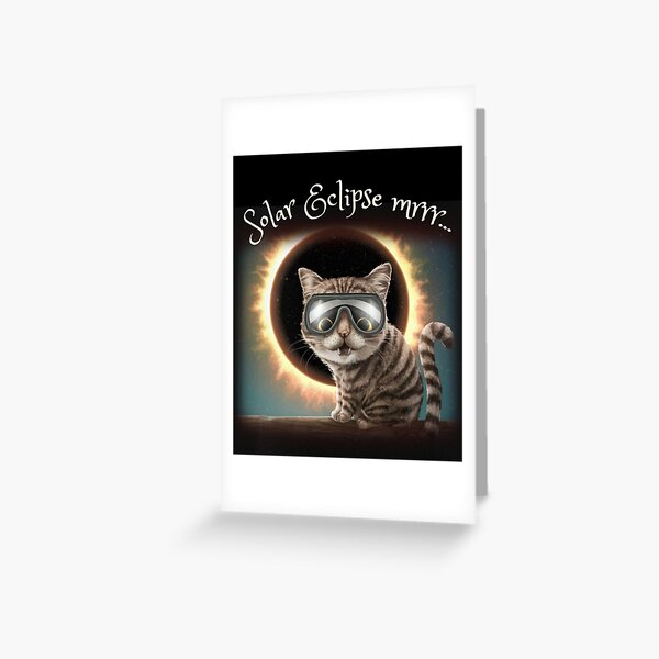Item preview, Solar Eclipse mrrr Cat designed and sold by Endless Projects.