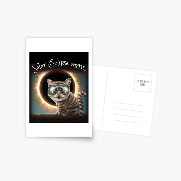 Item preview, Solar Eclipse mrrr Cat designed and sold by Endless Projects.