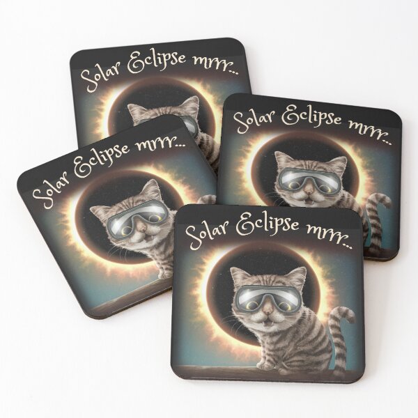 Item preview, Solar Eclipse mrrr Cat designed and sold by Endless Projects.