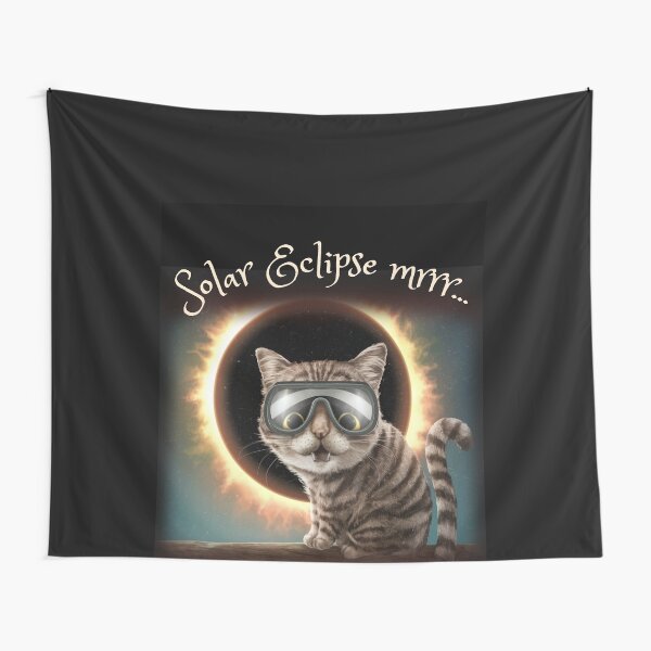 Item preview, Solar Eclipse mrrr Cat designed and sold by Endless Projects.