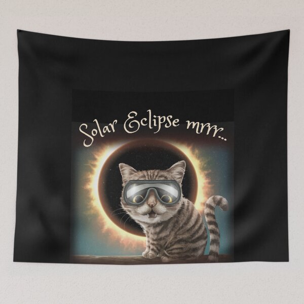 Item preview, Solar Eclipse mrrr Cat designed and sold by Endless Projects.