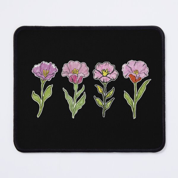 Item preview, crayon lisianthus flower designed and sold by FORPOTATOPARTY.