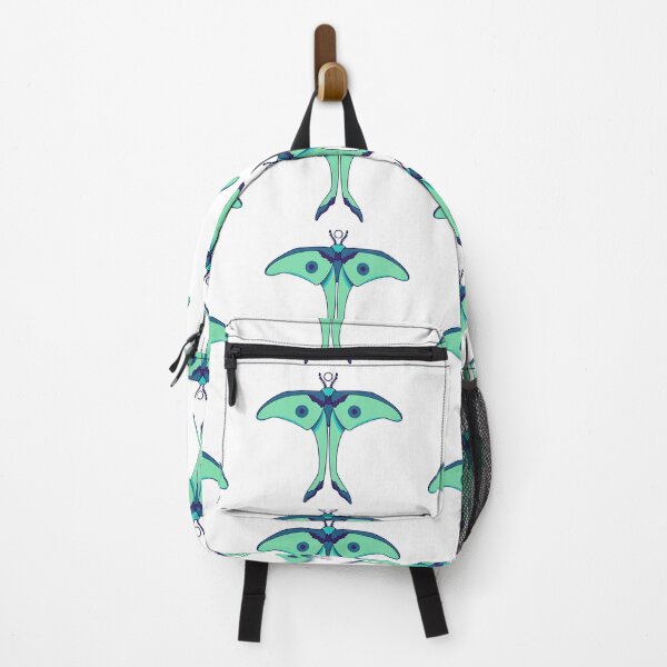 Item preview, Dark Navy and Teal Winged Moth Art designed and sold by Arsenic-Arts.