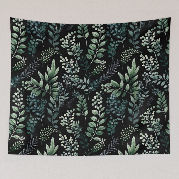 Item preview, Cottagecore Botanical Floral Herbs Plants Berries Pressed Flowers designed and sold by fluffstuffgifts.