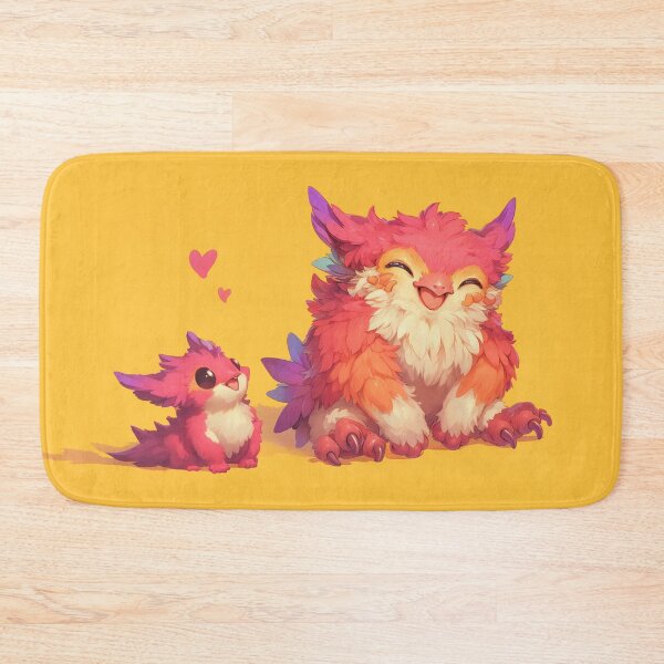 Item preview, Baby Owlbear & Dragon Pal designed and sold by aiartbysig.