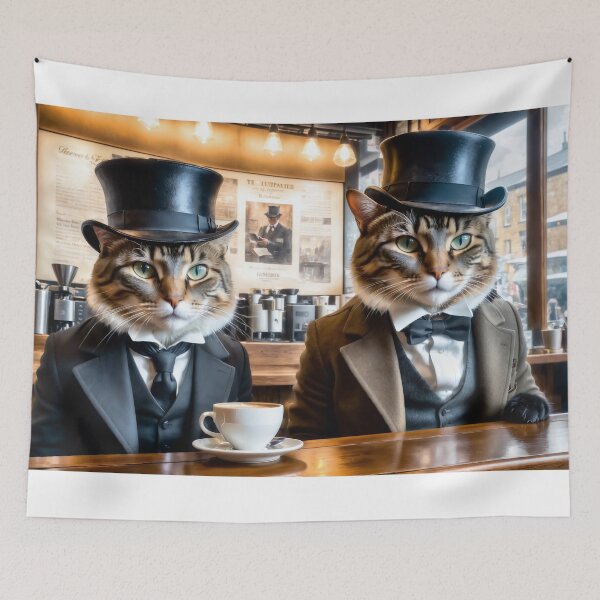 Item preview, Fat Cat Cafe designed and sold by popkulturniy.