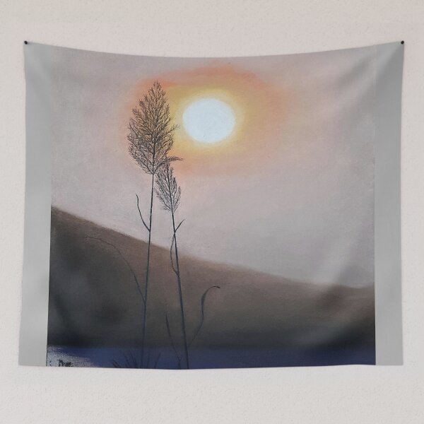 Item preview, "Graminées au soleil levant" (= Grasses in the rising sun) designed and sold by Isa-Isarielle.