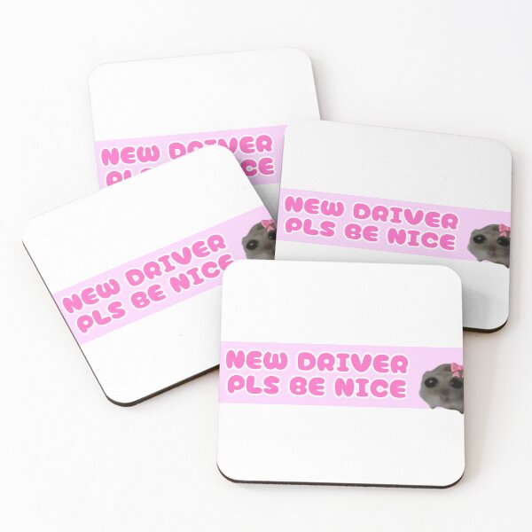 Item preview, NEW DRIVER PLS BE NICE designed and sold by Marijadeco.
