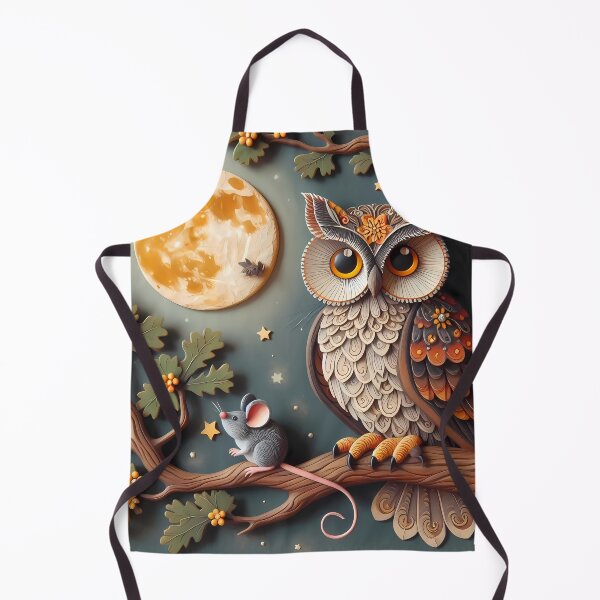 Item preview, Enchanted Night: The Owl and the Moon designed and sold by Patriot Artyfact.