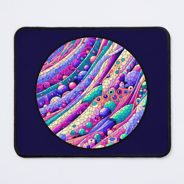 Item preview, Abstract Histology Symphony: Colorful Micro Patterns designed and sold by Amanda-S-Olsen.