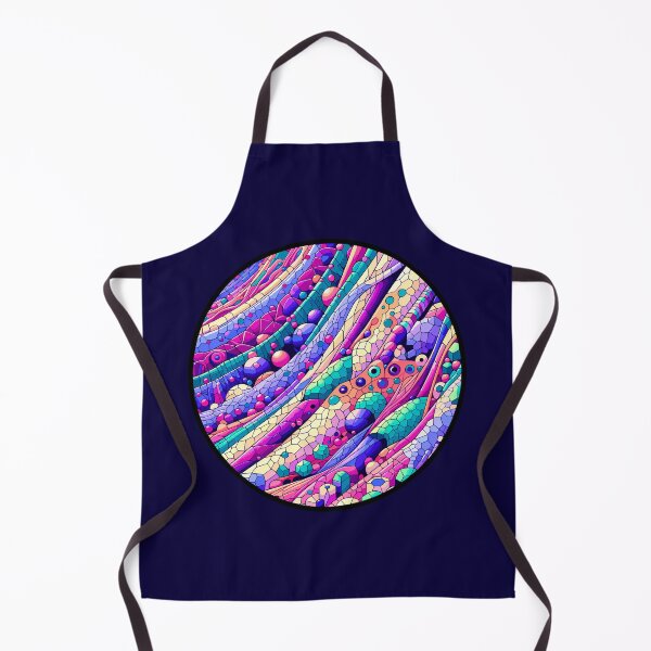 Item preview, Abstract Histology Symphony: Colorful Micro Patterns designed and sold by Amanda-S-Olsen.