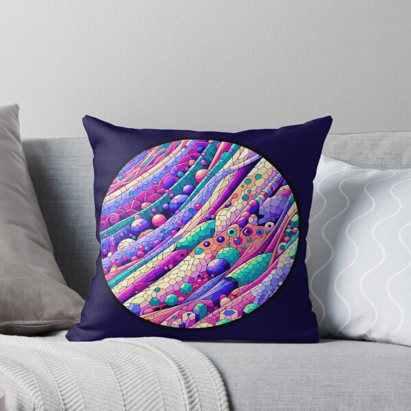 Item preview, Abstract Histology Symphony: Colorful Micro Patterns designed and sold by Amanda-S-Olsen.