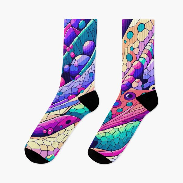 Item preview, Abstract Histology Symphony: Colorful Micro Patterns designed and sold by Amanda-S-Olsen.