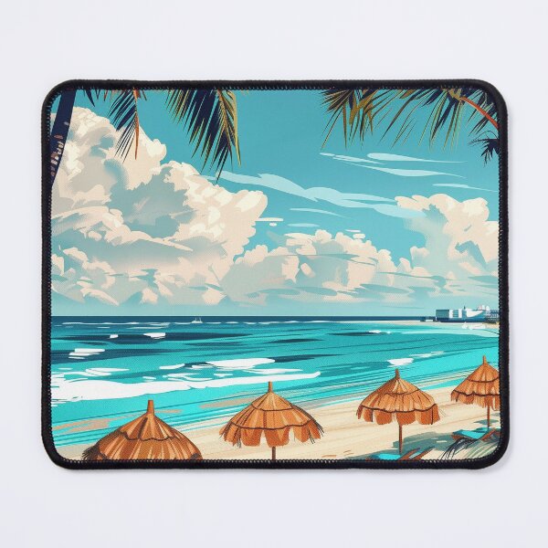 Item preview, Retro travel poster Cancun Mexico - Discover paradise on the Riviera Maya! designed and sold by StrasserArt.