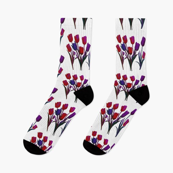 Item preview, Colorful Tulips Flowers designed and sold by kinpirks.