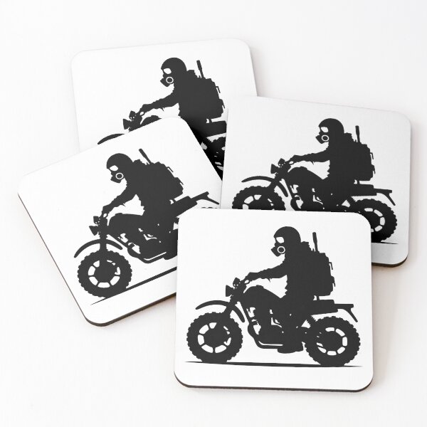 Item preview, Survivors of the Cataclysm: Post-Apocalyptic Motorcyclists designed and sold by Barbaventuras.