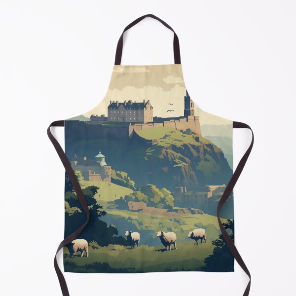 Item preview,  Retro Travel Poster Edinburgh - Explore the Historic Charms of Scotland's Capital! designed and sold by StrasserArt.