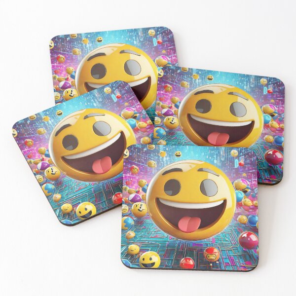 Item preview, Happy Emoji Gang to Brighten Your Day designed and sold by drawbey.