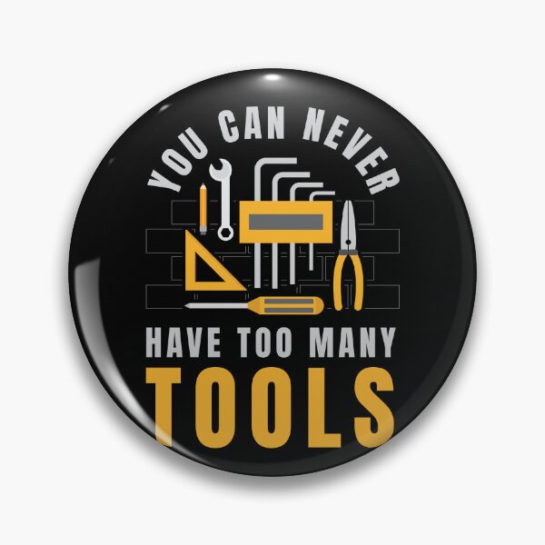Artikelvorschau, Too Many Tools Werkzeug Handwerker entworfen und verkauft von MooonTees.