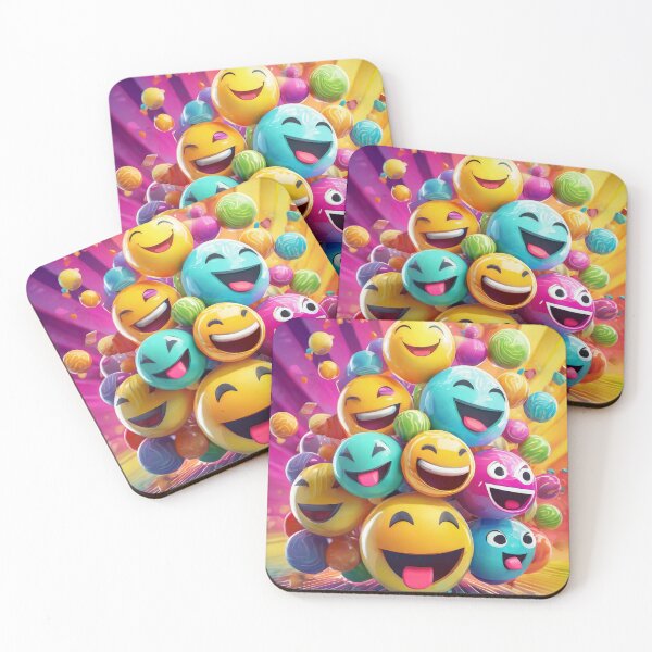 Item preview, Happy Emojis to Brighten Your Day designed and sold by drawbey.