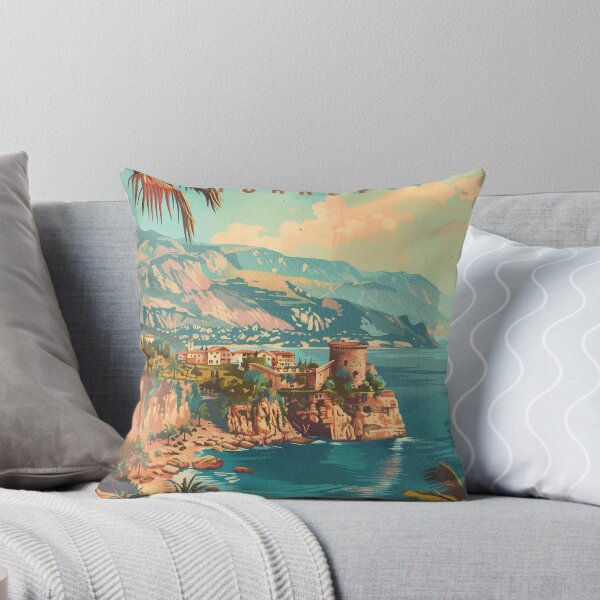 Item preview, Tempting retro travel poster Antalya | Vintage wall art for globetrotters designed and sold by StrasserArt.