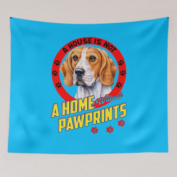 Item preview, Beagle Pet Dog Owner A House is Not A Home With Out Pawprints designed and sold by fantasticdesign.