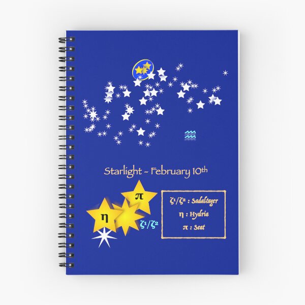 Aperçu de l'œuvre Starlight des AQUARIUS du 10 FEVRIER créée et vendue par RoseMayBox.