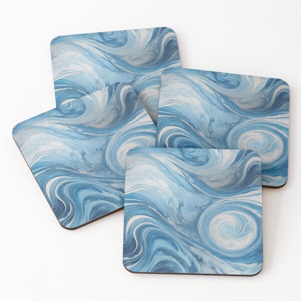 Item preview, GRANT marble sky blue designed and sold by ProzixART.
