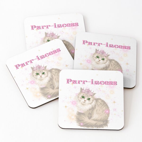 Item preview, Purr-Incess Fluffycat designed and sold by CeratopsArt.
