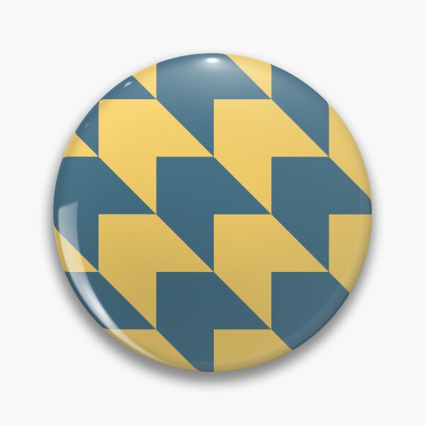 Item preview, Deep pine and yellow Diagonal Arrow Pattern designed and sold by LinDraws.