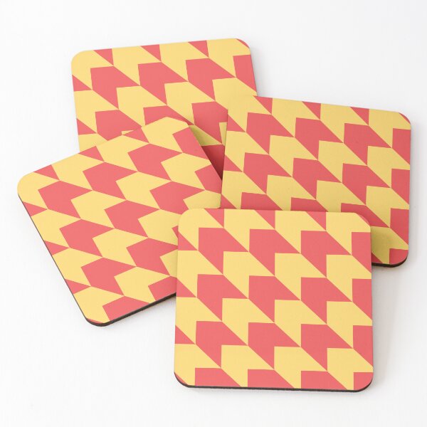 Item preview, Red Orange and yellow Diagonal Arrow Pattern designed and sold by LinDraws.