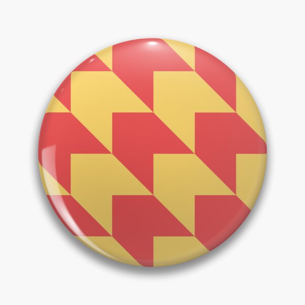 Item preview, Red Orange and yellow Diagonal Arrow Pattern designed and sold by LinDraws.