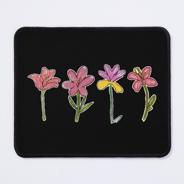 Item preview, crayón rosa flor de lirio designed and sold by FORPOTATOPARTY.