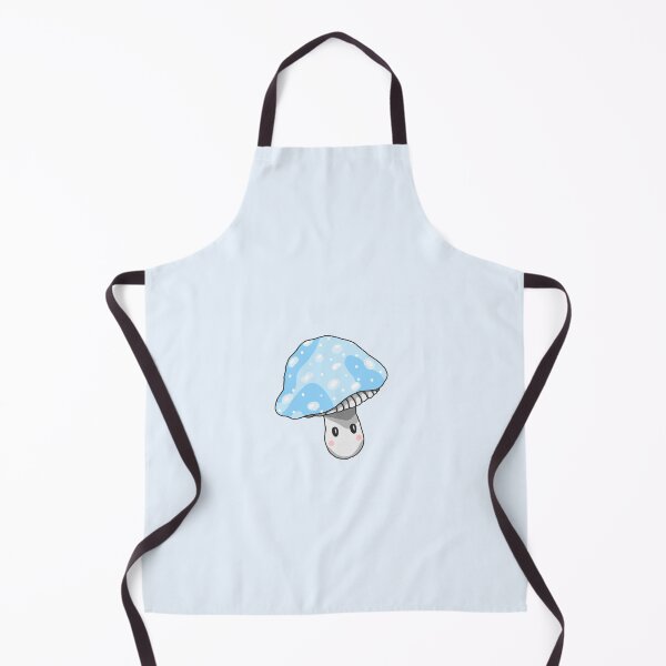 Item preview, Cute blue mushroom designed and sold by blackygoldcat.