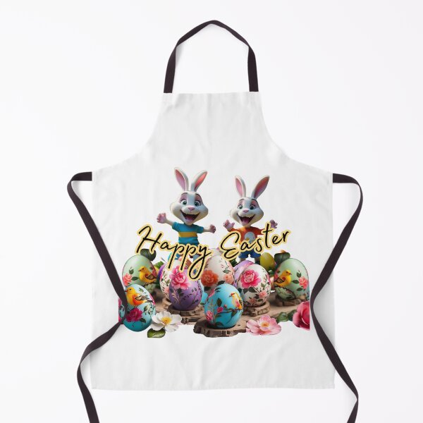 Item preview, Happy Easter Rabbits designed and sold by RoseAIArtRhythm.