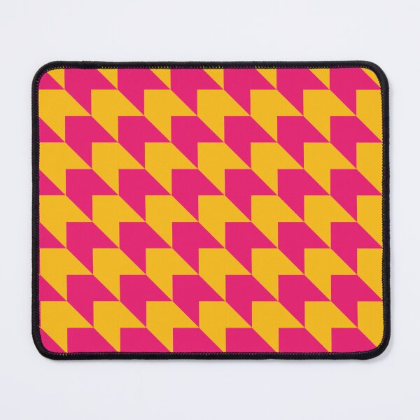 Item preview, Yellow and magenta Diagonal Arrow Pattern designed and sold by LinDraws.