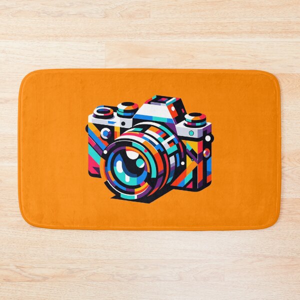 Item preview, Geometric Spectrum Camera: Colorful Abstract Art designed and sold by Amanda-S-Olsen.
