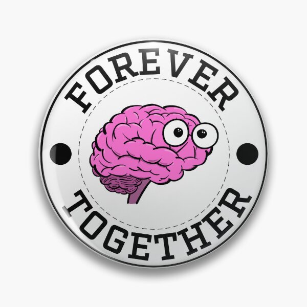 Item preview, Forever Together Brains designed and sold by HenrisKas.