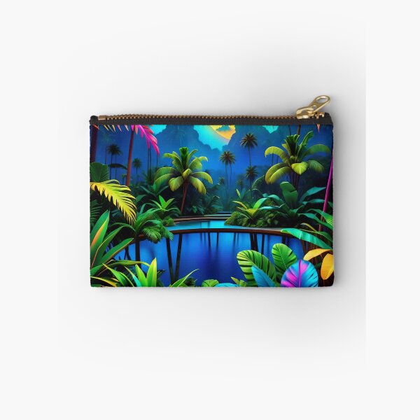 Item preview, Cool Neon Jungle Pattern designed and sold by TheArtOfPat.