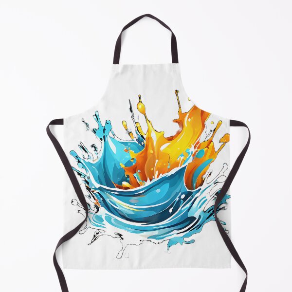 Item preview, Water Splash, splash color, Digital Print Art designed and sold by Charlygood.