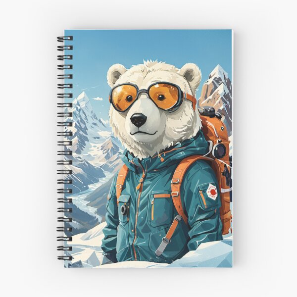 Item preview, El oso polar es un senderismo en la nieve designed and sold by MeraStyle.