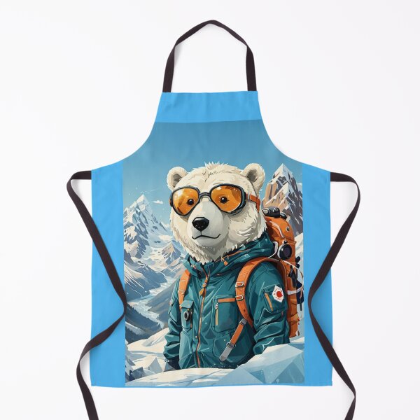 Item preview, Polar Bear is Snow Hiking designed and sold by MeraStyle.