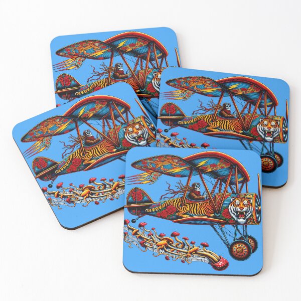 Item preview, Flying High By Dread WWII Bomber Bi-plane designed and sold by HippieFarms11.