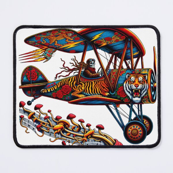 Item preview, Flying High By Dread WWII Bomber Bi-plane designed and sold by HippieFarms11.