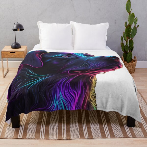 Item preview, Brilliant Bark: Neon Dog Artistry designed and sold by 7venty.