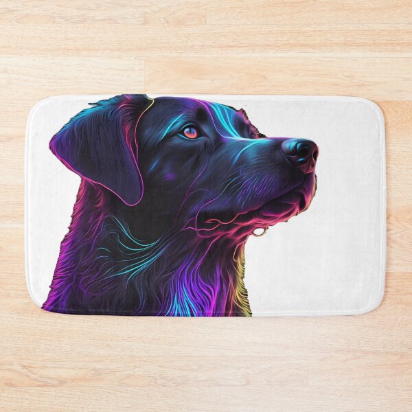 Item preview, Brilliant Bark: Neon Dog Artistry designed and sold by 7venty.