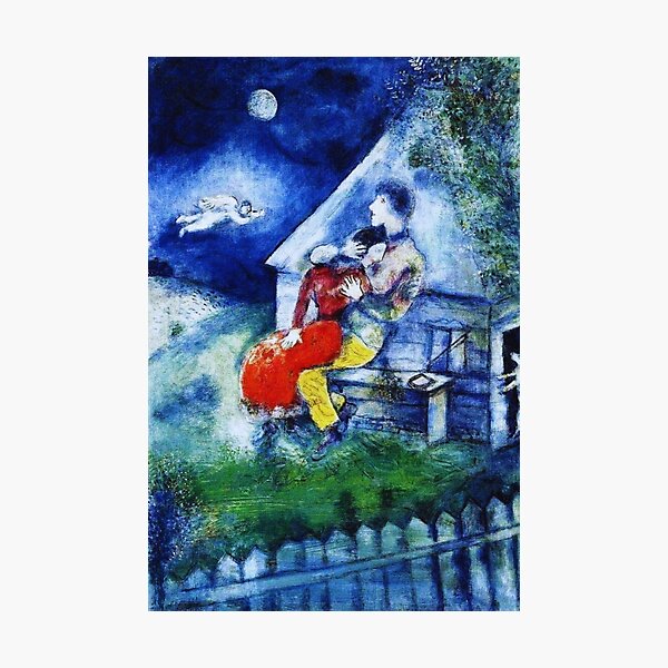 Item preview, Couple marc chagall His wife designed and sold by funnyshop222.