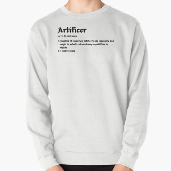 Item preview, DND Funny Artificer Dictionary Definition designed and sold by WearyWhimsy.