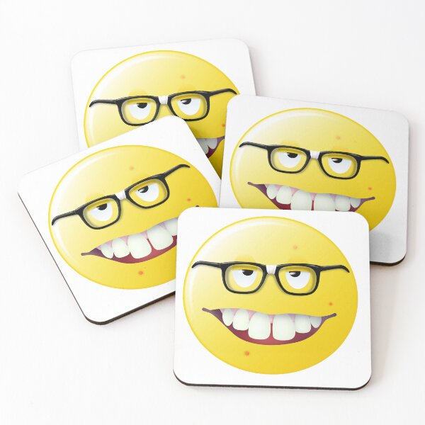 Item preview, Nerd Smiley Face designed and sold by mistersmileyfac.