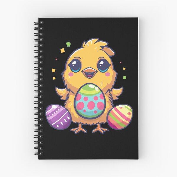 Item preview, Easter Kawaii Chicken With Eggs designed and sold by DreamVibeShirt.